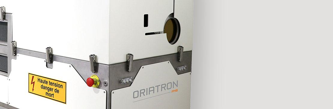 Linac Oriatron PMB, inspection non destructive testing beamline